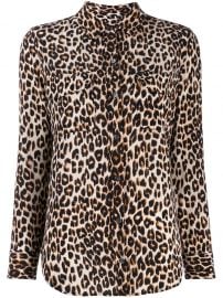 Equipment leopard print shirt leopard print shirt at Farfetch